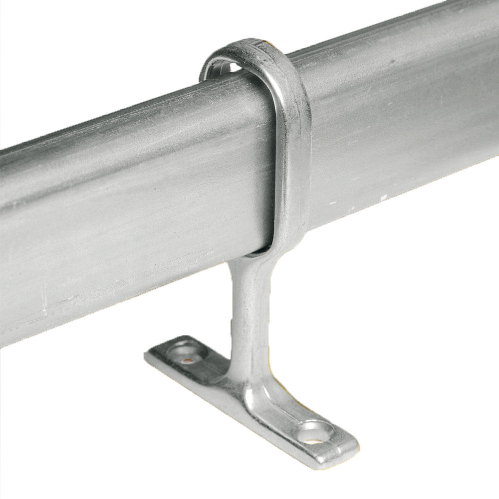 Caño Oval 80 Cm Aluminio Gris Mepatsa