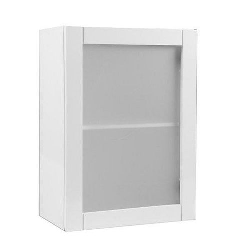 Alacena 411 Puerta Vidriada Blanca Abc Muebles