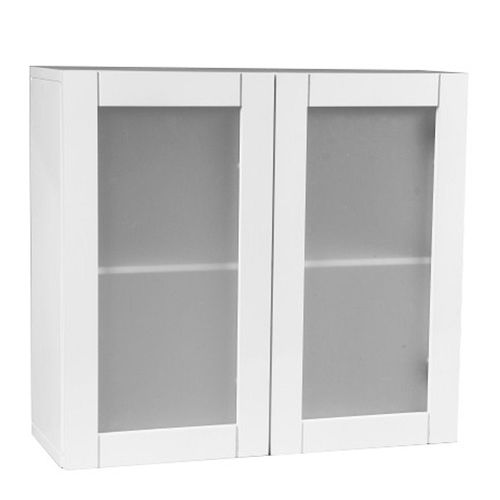Alacena Puerta Vidriada Blanca ABC Muebles