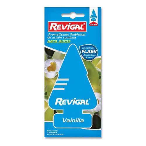 Aromatizante Para Autos Fragancia Vainilla Revigal