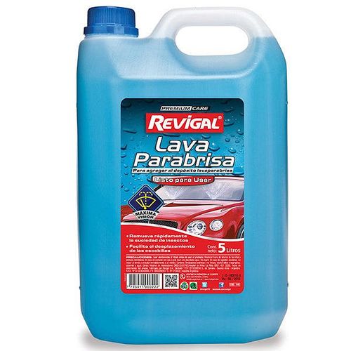 Lava Parabrisa Listo Para Usar 5 L Revigal