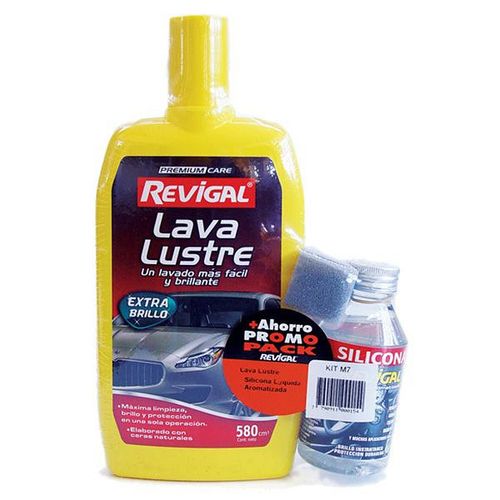 Kit M7 Renovador De Silicona Aromatizada 125 Cc Revigal