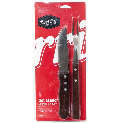 Set Cuchillo 24.5 Cm Y Tenedor 27.4 Cm Beef Maker
