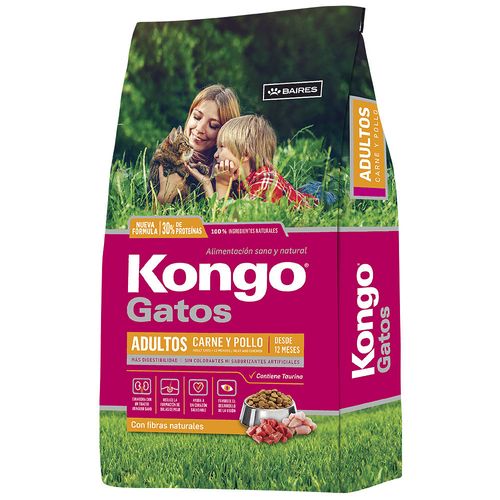 Alimento Para Gatos Adultos Carne Y Pollo 1Kg.