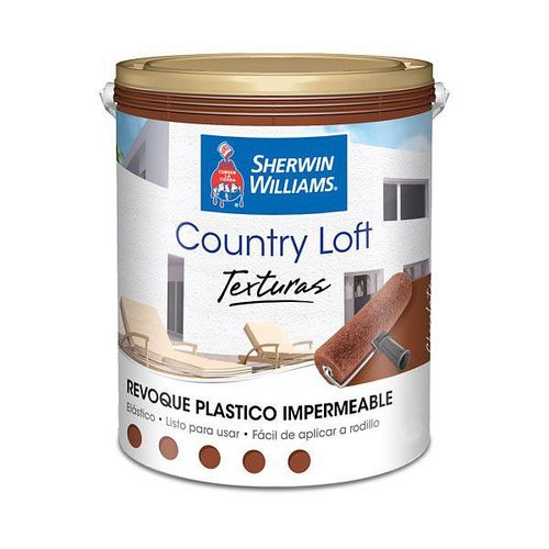 Revestimiento Texturado Country Loft Choco 5Kg Sherwin Williams