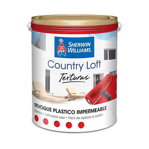 Revestimiento Texturado Country Loft Tomate 5Kg Sherwin Williams