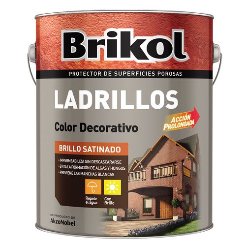 Ladrillos Brikol  Color Natural 4Lts