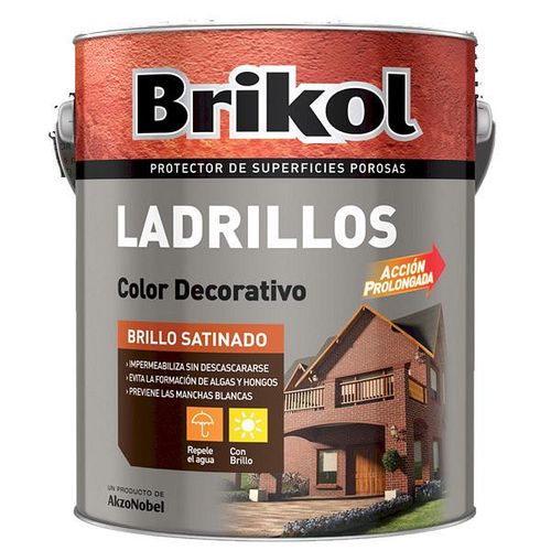 Ladrillos Color Cerámico 4Lts Brikol