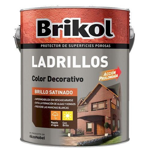 Ladrillos Brikol  Color Cerámico 4Lts