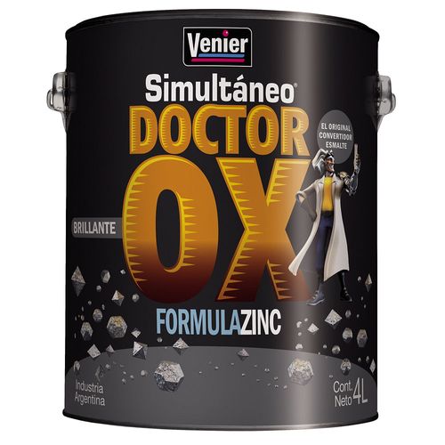 Fondo Convertidor de Oxido Alba Negro 4 Litros