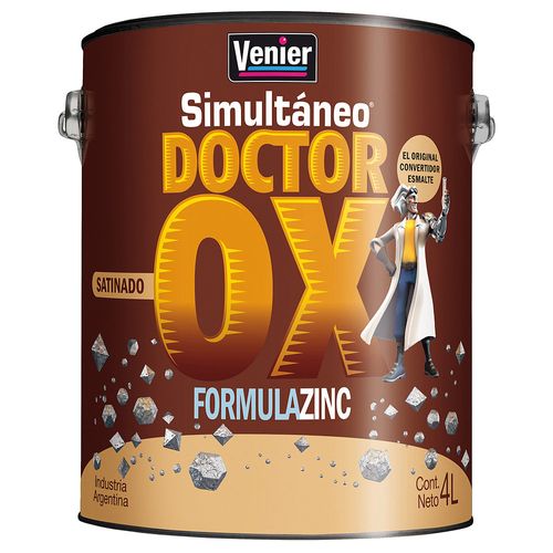 Satin Venier Negro 4 Lts Simultaneo