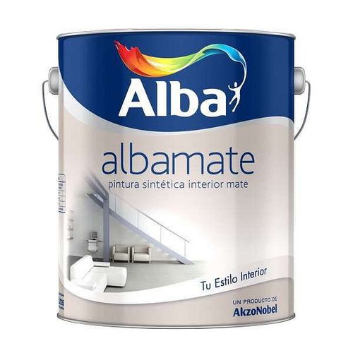 Esmalte Mate mate Blanco 4Lts Alba