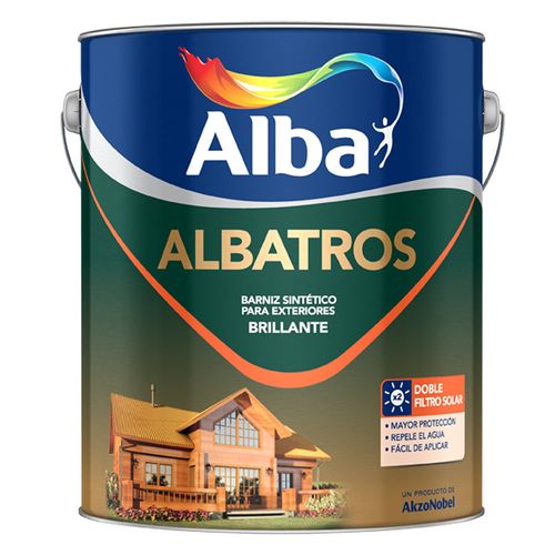 Barniz Brillo tros Doble Filt Uva 4Lts Alba