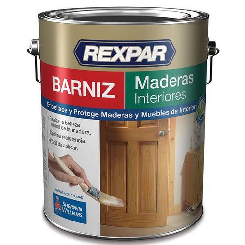 Barniz Interior Satinado Rexpar 1Lts Sherwin Williams