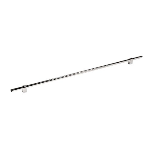 Barral Con 2 Soportes Cromado 60 Cm Eurotecno