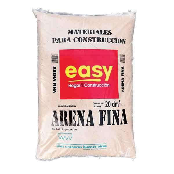 Bolsa de Arena Fina 20 Dm3 Distribuidora Don Tino