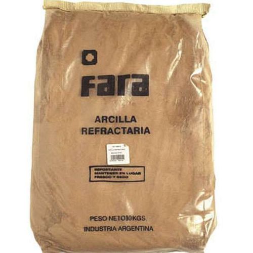 arcilla refractaria 10kg bolsa