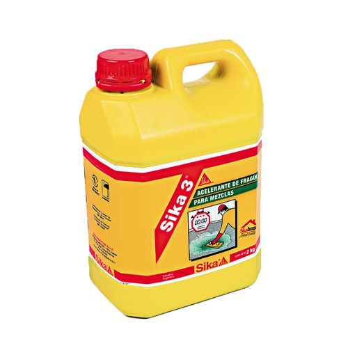Sika-3 Acelerante Frague x2 Kg.