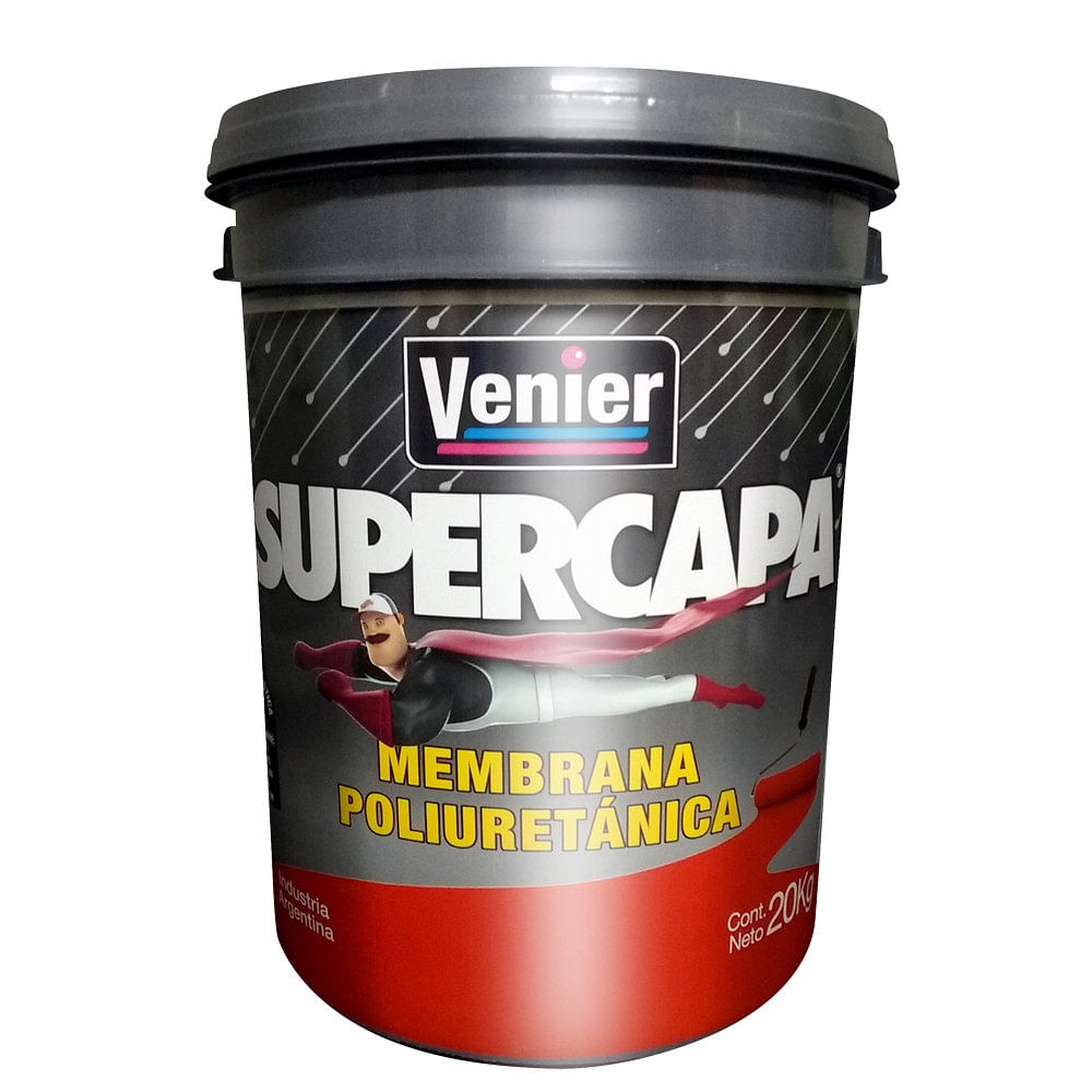 Membrana Poliuretánica Verde Mate 20 Kg Super Capa Venier