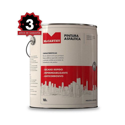 Pintura Asfáltica 18 L Mc Carthy