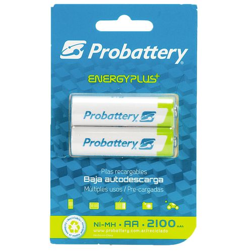 Pilas Recargables AA 2 Probattery