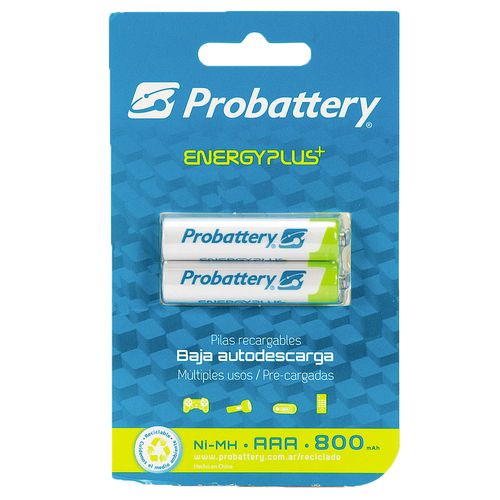 Pilas Recargables AAA 2 Probattery