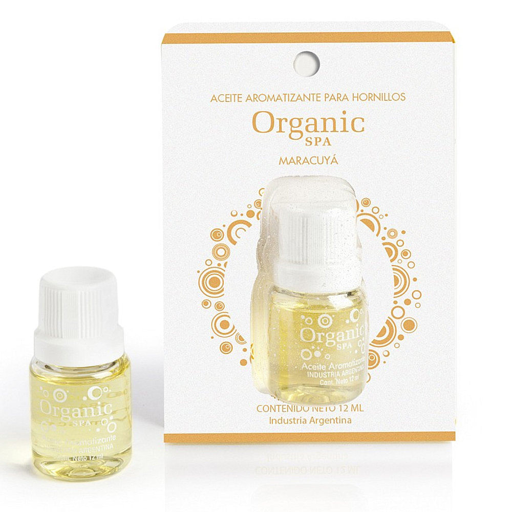 Aceites Aromatizantes Maracuyá 12 Ml Organic Spa