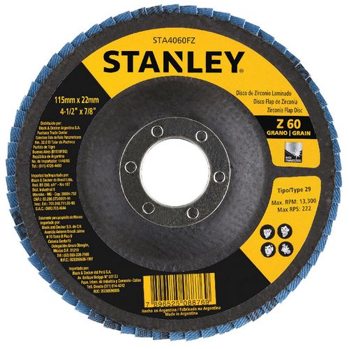 flap stanley 4-1/2" 60gr