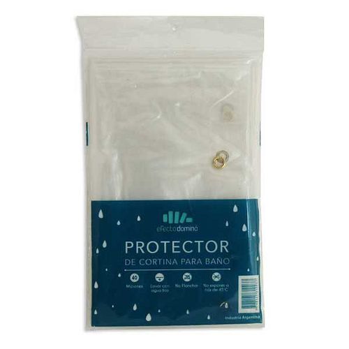 Protector Para Cortina Baño 40 Micrones Practical