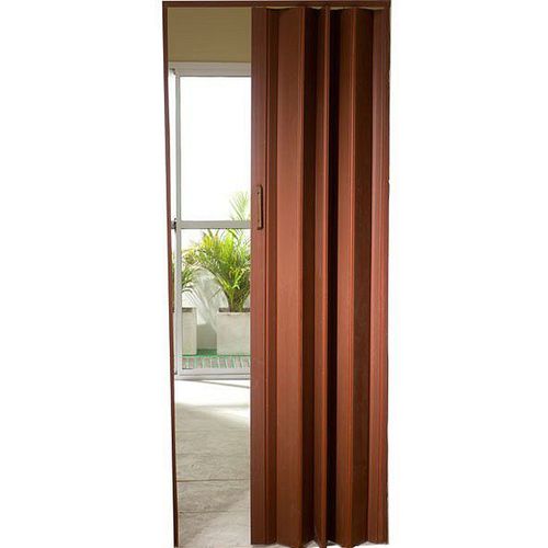 Puerta Plegable Pvc Ciega Cedro 10Mm 74X200 Fracas