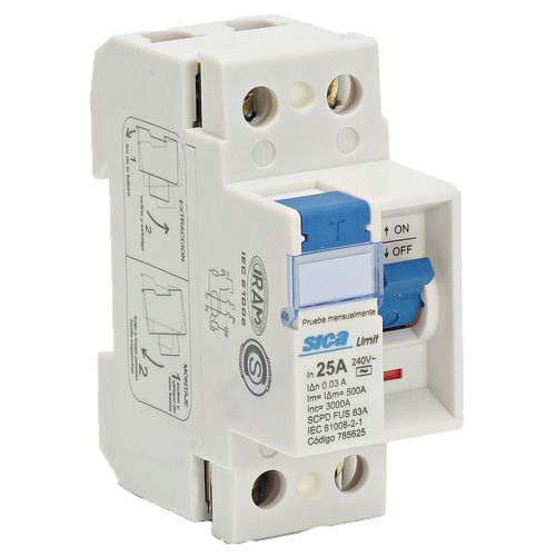 Interruptor Diferencial 2x25A 30MA SICA