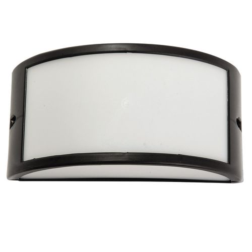 Tortuga PVC E27 Con Visera Semicircular Negra Eclipse