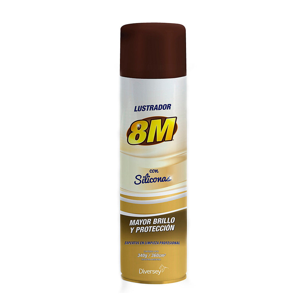 Lustrador Aerosol con Siliconax 360 Ml 8M
