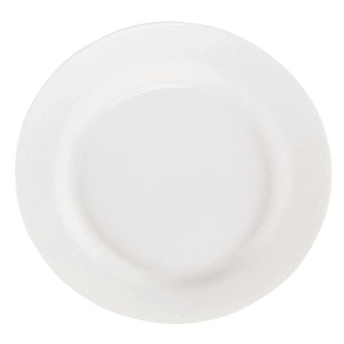 Plato Postre Cerámica Donna Blanco