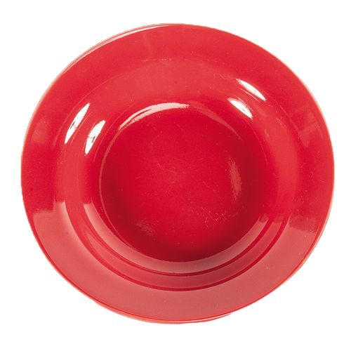 Plato Hondo Cerámica Donna Rojo Oxford