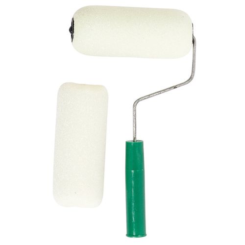 Kit Mini Rodillo con Repuesto Repuesto Repuesto x #10 cm Mini Rodillo Poliester Nro. 10 con repuesto El Cazador