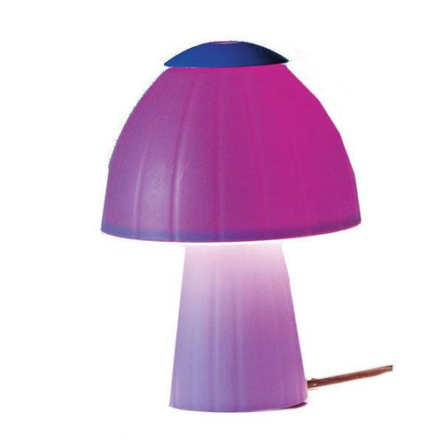 Lámpara Velador Honguito E27 13W 1 Luz Violeta Abitare