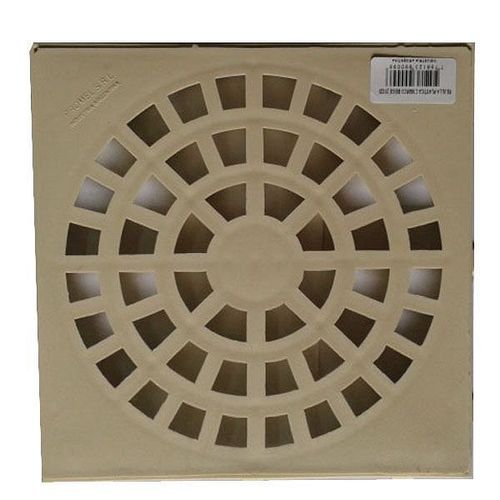 Rejilla Plástica con Marco 20x20 Cm Beige