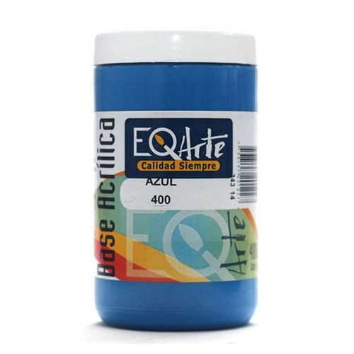 Base Acrilica Azul 400 Cm3 Eq