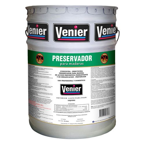 Curador Preservador Para Maderas x18Lts