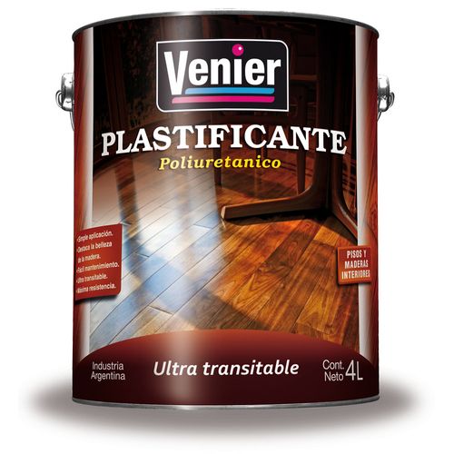 Plastificante Poliuretanico Piso 4Lts Venier