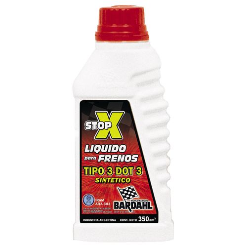 Liquido De Frenos Dot-3 350Cc Bardahl