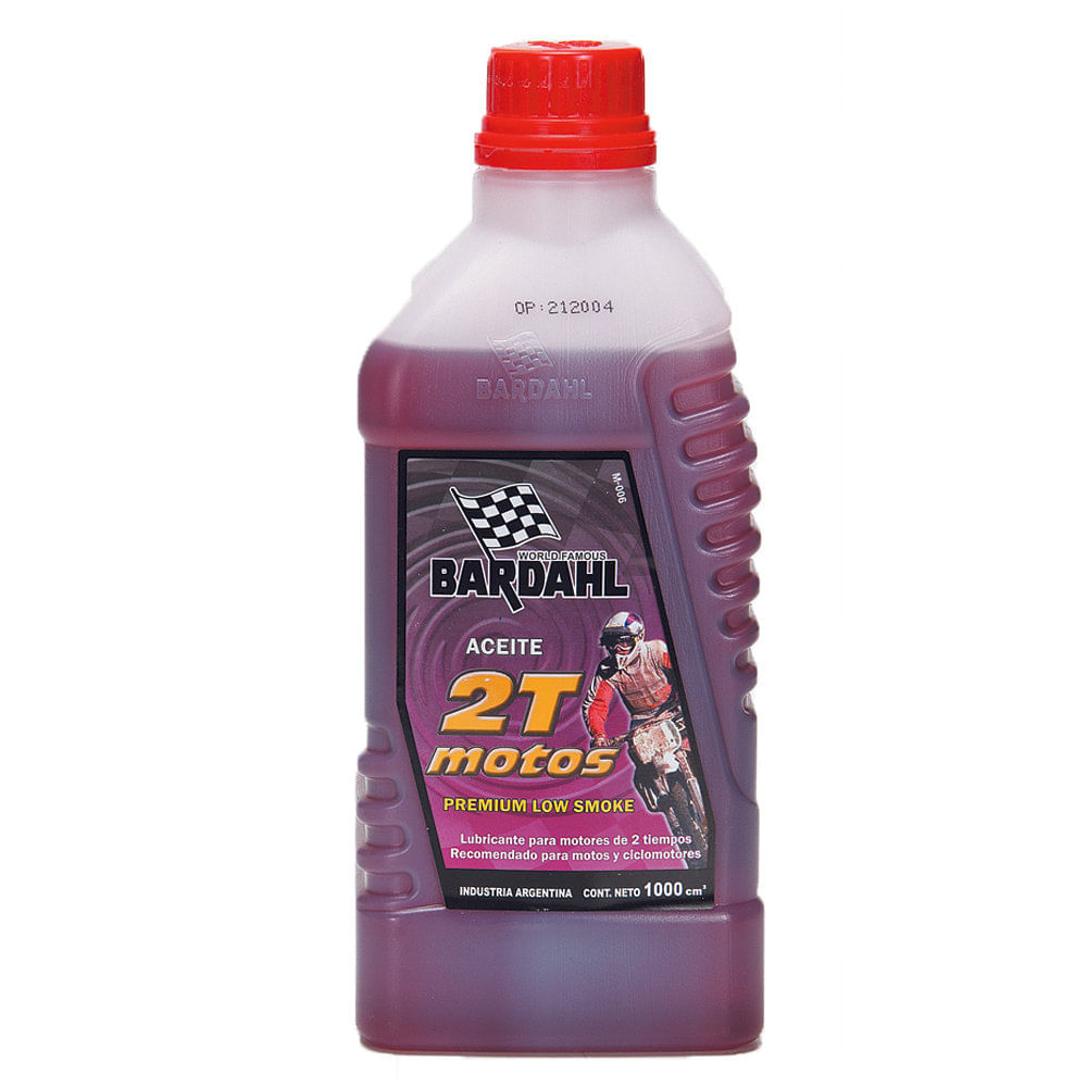 Aceite 2T Premium Low Smoke Motos 1 L Bardahl