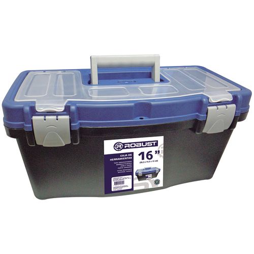 Caja de Herramientas con Gavetero 16" Robust