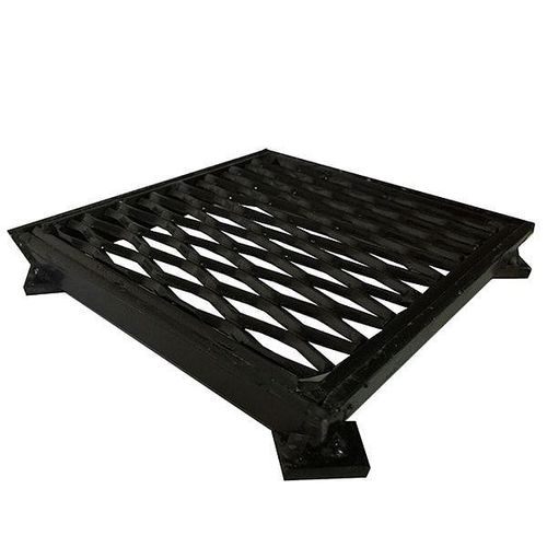 Rejilla Ventilación Metal Desplegado 20x20 Cm Soporteck