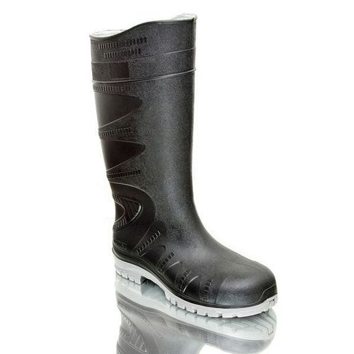 Bota Pvc Sin Puntera Negra Talle 45