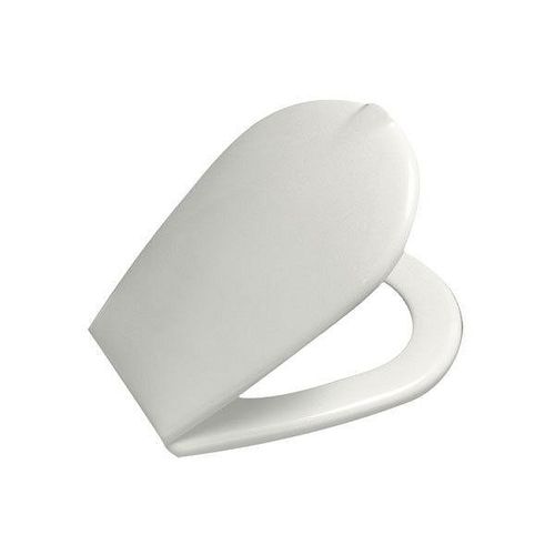 Baños > Asientos > Asiento inodoro universal blanco laqueado herraje nylon  Ferrum