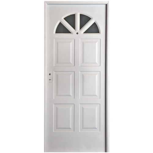 Puerta 88X205 Cm. Chapa Simple Semi Premium Izquierda