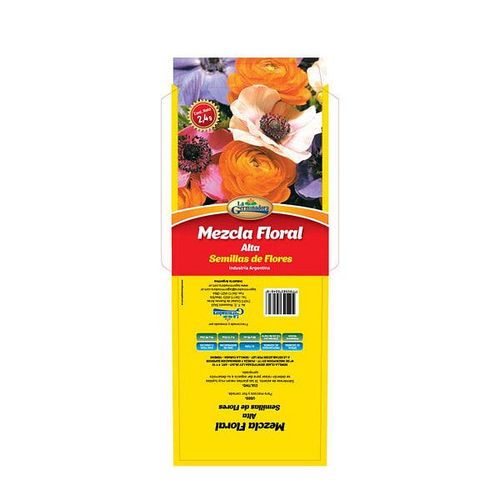 Semillas En Sobre De Mezcla Floral 2,4 Gr La Germinadora