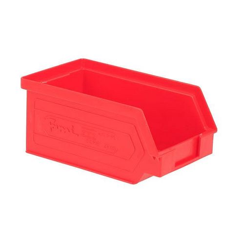 Contenedor 140x90x70 Mm. Apilable Rojo